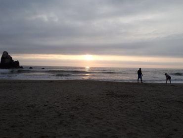 der wunderschöne YMCA Strand