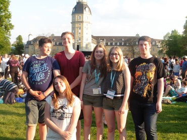 Dennis, Carolin, Tim, Anna, Alina und Simon